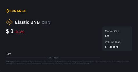 Elastic BNB XBN Price, Live Charts, and News in United.
